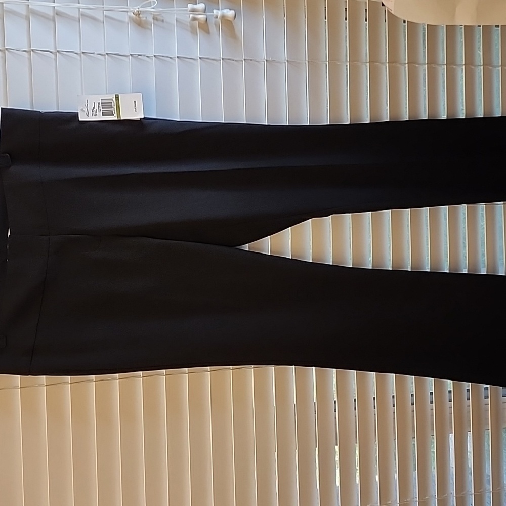 NWT Kenneth Cole Amanda Black Dress Trousers sz 14